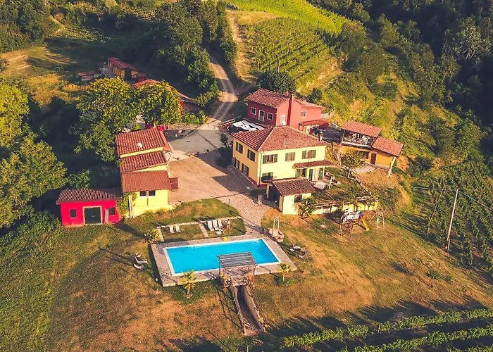 Alloggio per agriturismo Classic Xl - Spazioso Per Famiglie Nelle Langhe Con Piscina